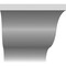 Ekena Millwork 3 1/2-in. W x 26-in. D x 38-in. H Funston Architectural Grade PVC Knee Brace BRCP035X26X38FST - alternate 6